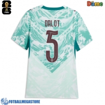 Fotballdrakt Dame Portugal Diogo Dalot #5 Bortedrakt VM 2026 Kortermet